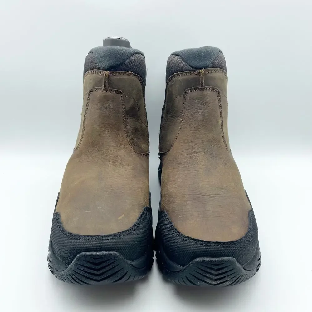 Merrell Mens Coldpack 3 Thermo Tall Zip Boots 8.5 M Brown Waterproof NIB